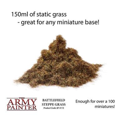The Army Painter BF4115 Battlefield Basing Steppe Grass